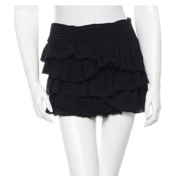 IRO ruffle mini skirt - Picture 2 of 4